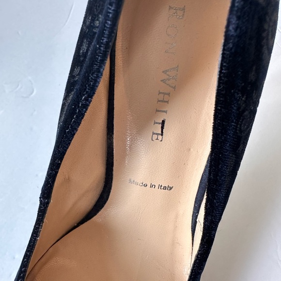 Ron White Velvet High Heels size 38 new - Picture 13 of 13